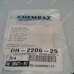 OR-2206-25 | O-RING CHEMRAZ 550 BLK-206C550