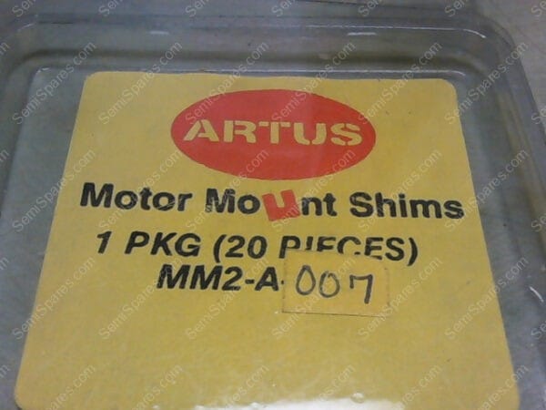 MM2-A-007 | ARTUS MOTOR MOUNT SHIMS MM2-A-007, 13 PAKS OF 20 - Image 2