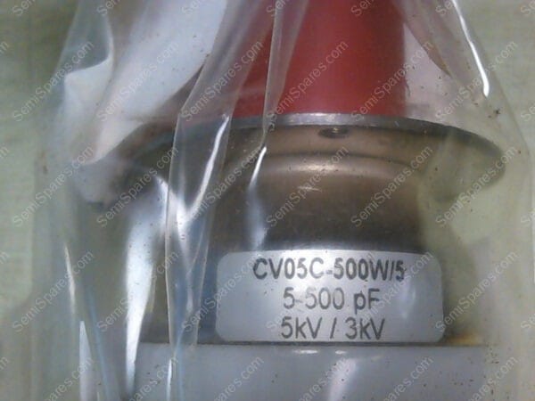 CV05C-500W/5 | COMET AG CV05C-500W/5 VARIABLE VACUUM CAPACITOR-5-500PF 5KV/3KV - Image 2