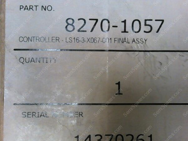 8270-1057 | CONTROLLER-LS16-3-X067-001 FINAL ASSY