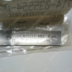 714-035554-009 | RTNR,WIPER BL,ULPA FLTR