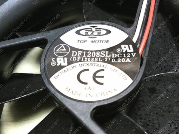 DF1208SL-3 | TOP MOTOR DYNAEON DF1208SL DC 12V 0.20A COMPUTER CASE COOLING FAN - Image 3