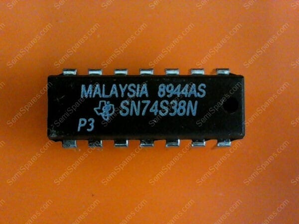 SN74S38N | TI SN74S38N 14-PIN PLASTIC DIP NAND OPEN COLLECTOR IC - Image 2