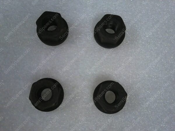 FLANGE NUT | FLANGE NUT, THREAD, STEEL, NOT GRADED, BLACK OXIDE - Image 3