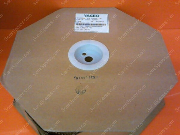 120QTR-ND | CARBON FILM RESISTOR CFR-25 1/4W 52MM 120R 5% (5000PCS