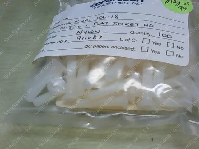 85-021-08100 | SCREW, FHHD, NYL, 10-32X1.0 - Image 2