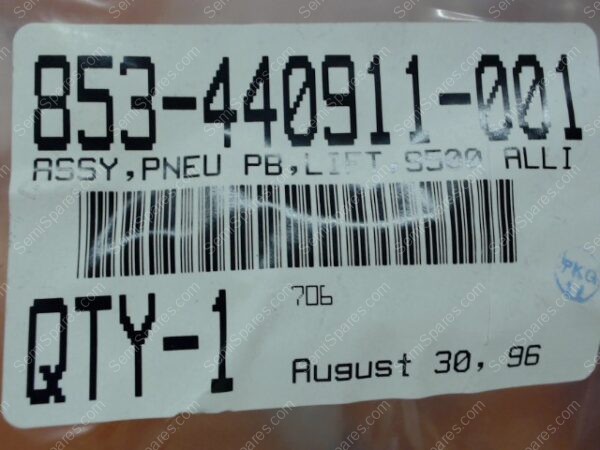 853-440911-001 | ASSY,PNEU PB,LIFT,9500 ALLI - Image 4