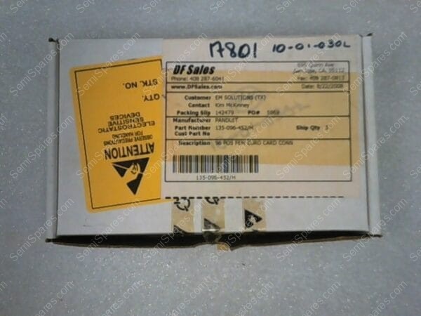 135-096-452/H | 96 POS FEM EURO CARD CONN - Image 2