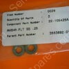 22-10542A15 | WSHR-FLT SS .25 (PKG OF 2)
