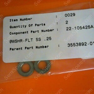 22-10542A15 | WSHR-FLT SS .25 (PKG OF 2)