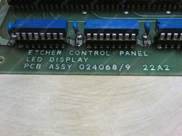 024068-9 | ETCHER CONTROL PANEL LED DISPLAY PCB ASSY 024068-9 22A2 - Image 2