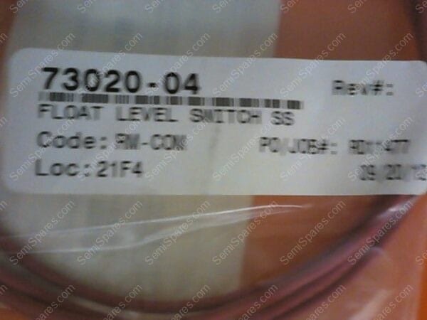 SN-1970-00 | SENSOR/SWITCH,73020-04,SS FLOAT LEVEL - Image 3