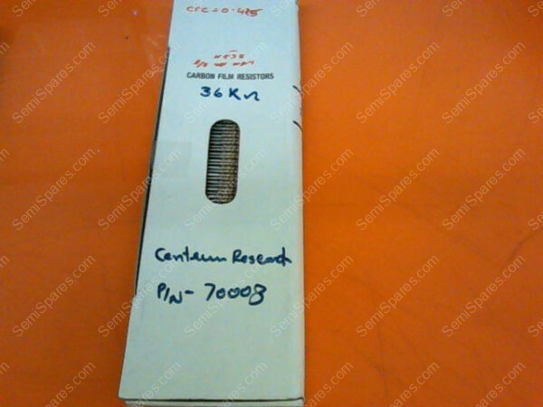 291-36K | 36K OHMS XICON 1/4W 1% CARBON FILM RESISTORS - Image 2