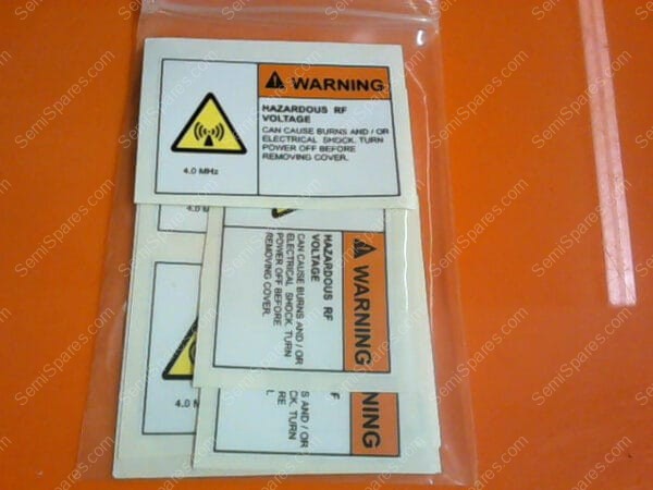 786-704662-002 | LBL,WARN,RF 4.0 MHz - Image 2