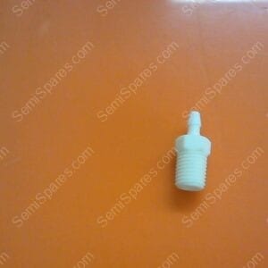 BF-0635-00 | BARB,16320-1,1/16-27,WHITE NYLON