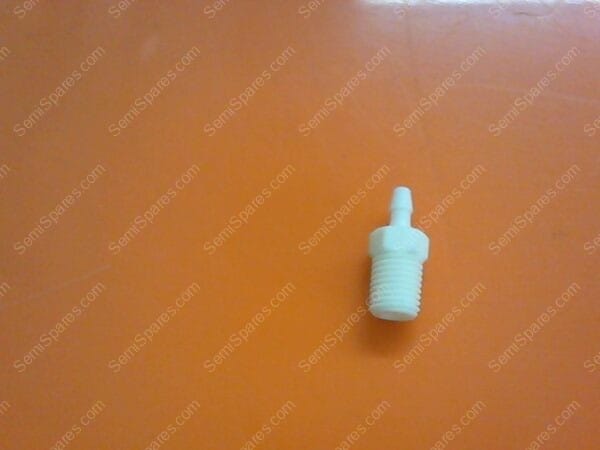BF-0635-00 | BARB,16320-1,1/16-27,WHITE NYLON
