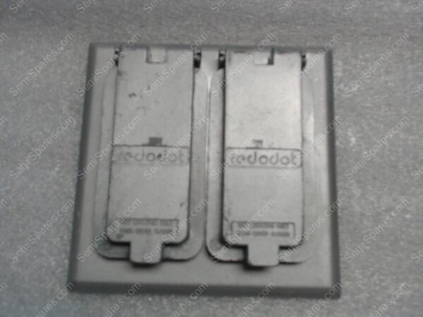 WR281-C | RED DOT WR281-C WEATHER PROOF 2 GANG OUTLET COVER