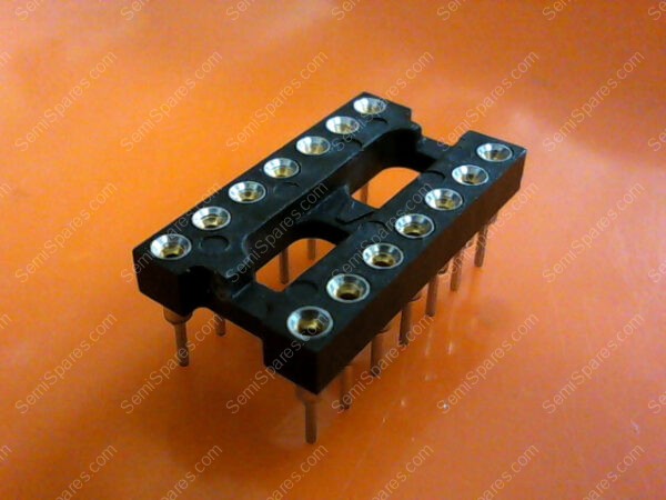 816-AG11D | AUGAT- 816-AG11D-ES DIP SOCKET, 16POS, THROUGH HOLE CONNECTOR TYPE