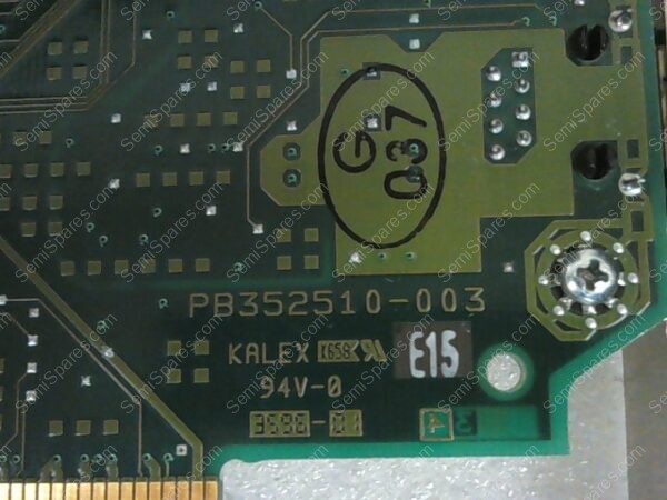 PB352510-003 | KALEX PB352510-003 ETHERNET CONTROL BOARD EJMNPDPILAB465B - Image 2