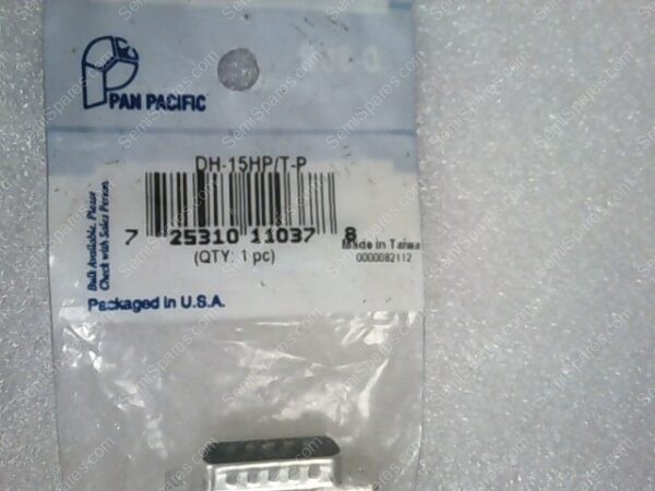 DH-15HP/T-P | 15 PIN MALE CRIMP HOUSING TIN PLATED - Image 4