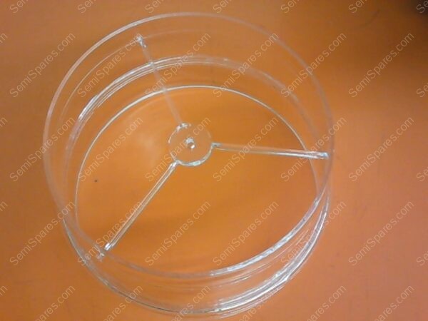 716-023634-008 | FUNNEL,QRTZ 8"", SOFT ETCH - Image 2