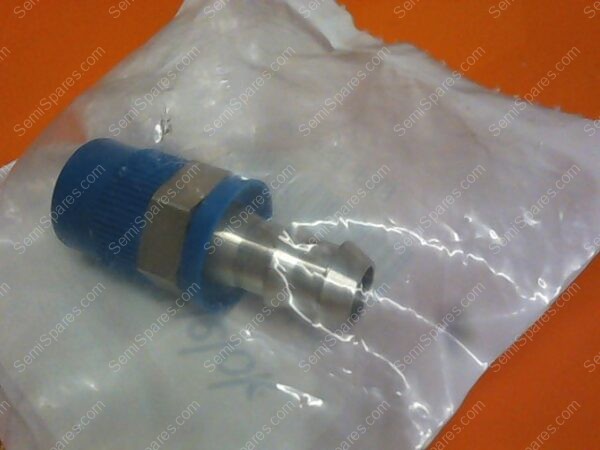 CF-4885-00 | FITTING, 1/2 MPT TO 1/2 BARB, SS-PB8-PM8 - Image 2