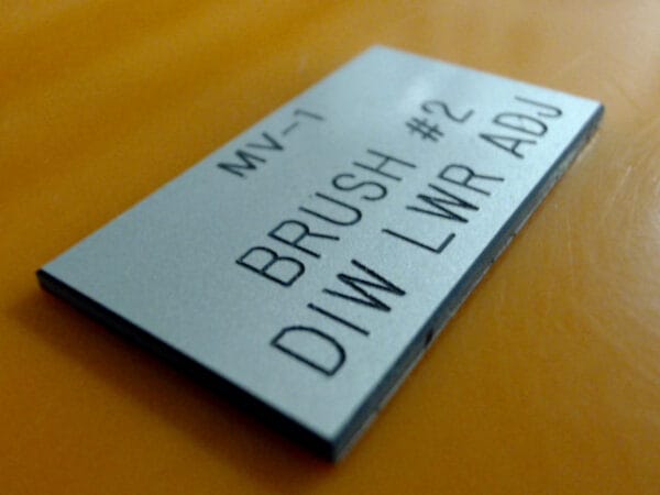 138-885338-074 | LABEL ,MV-1 BR#2 DIW LWR ADJ. - Image 2