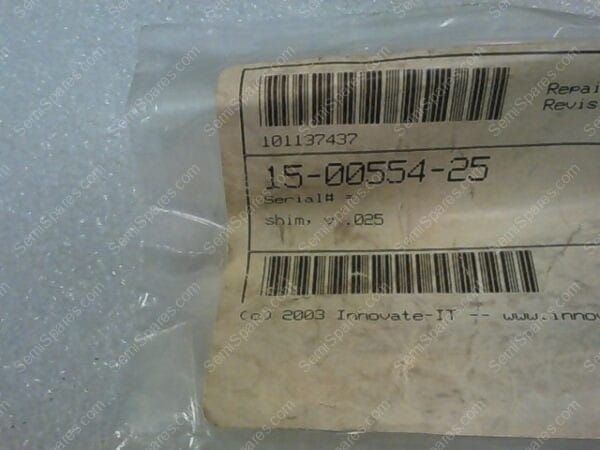 HT-0135-00 | HEATER, SHIM, .025" V-TYPE,15-00554-25