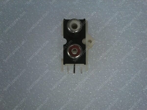 161-4219 | RCA PHONO CONNECTORS FEMALE, PCB, NICKEL RIGHT ANGLE - Image 2