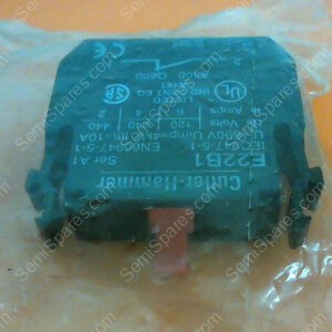 E22B1 | CUTLER-HAMMER CONTACT BLOCK 240/440V E22B1