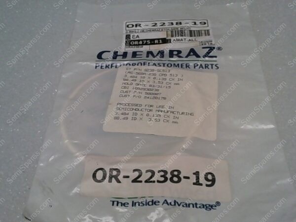 OR-2238-19 | O RING 2-238,CHEMRAZ,ETCH,GATE