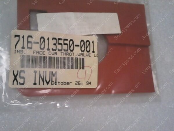 716-013550-001 | INS. FACE CVR THROT.VALVE LOW - Image 2