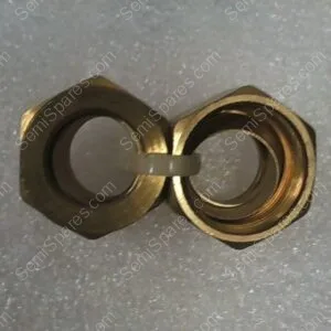 BRASS NUT | PARKER BRASS FITTING NUT A-LOK 10..B