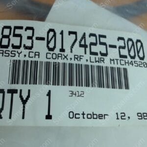 853-017425-200 | ASSY,CA COAX,RF,LWR MTCH4520XL