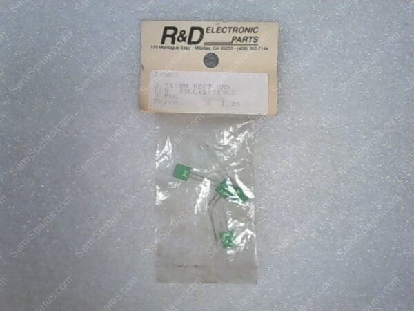 SSL LX25783GD | 2.5X7MM RECT GRN - Image 2