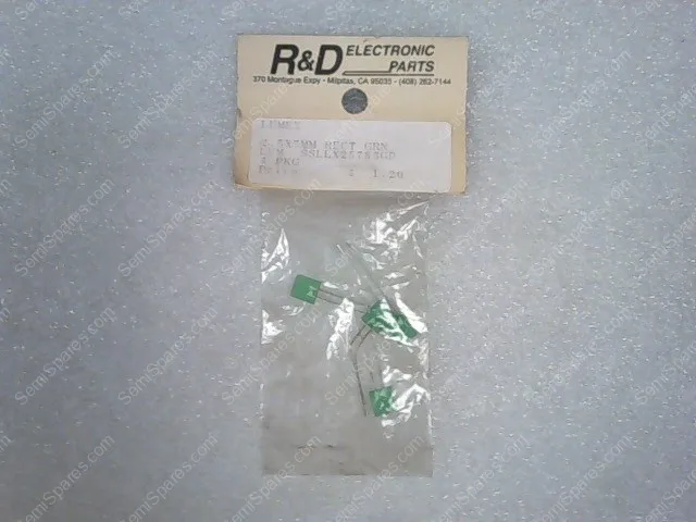 SSL LX25783GD | 2.5X7MM RECT GRN - Image 2
