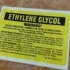 GU-5170-00 | LABEL, 7A - 7264S, ETHYLENE GLYCOL