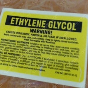 GU-5170-00 | LABEL, 7A - 7264S, ETHYLENE GLYCOL