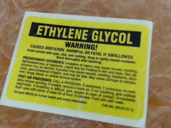 GU-5170-00 | LABEL, 7A - 7264S, ETHYLENE GLYCOL