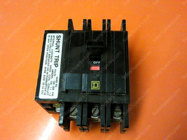 MJ-5408 | SQUARE D 30 AMP CIRCUIT BREAKER TYPE QOU MJ-5408 3 POLE 240VAC - Image 4