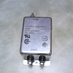 SE20 | FILTER CONCEPTS SE20, EMI FILTER, 20 AMP, 125/250VAC, 50/60HZ