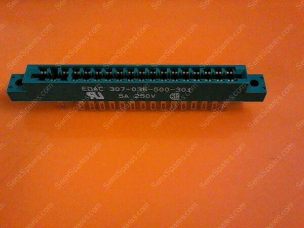 307-036-500-301 | EDAC 307-036-500-301 CONNECTOR CARD 5A 250V - Image 2
