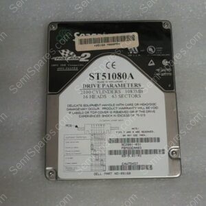 ST51080A | HARD DRIVE SEAGATE, 2100 CYLINDERS, 1083MB, 16 HEADS, 63 SECTORS