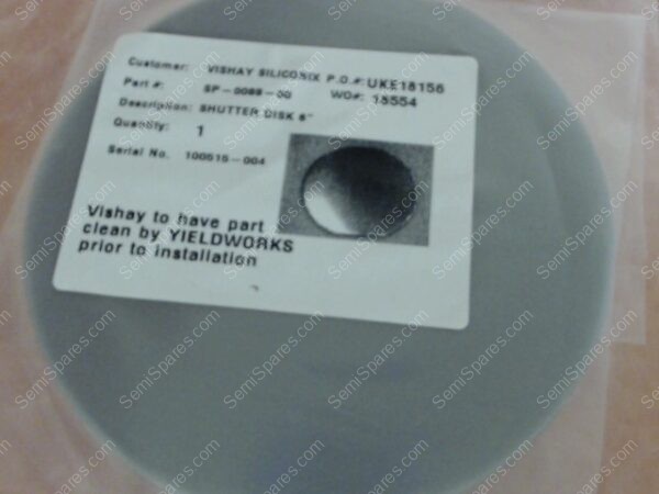 SP-0088-00 | DISK,0021-13731,SHUTTER,VISHAY-16