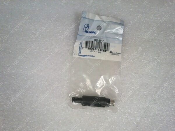 MD-8P-P | MINI DIN MALE CONNECTOR 8 PIN SOLDER CUP