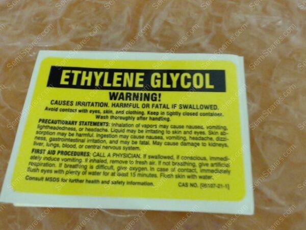 GU-5170-00 | LABEL, 7A - 7264S, ETHYLENE GLYCOL - Image 2