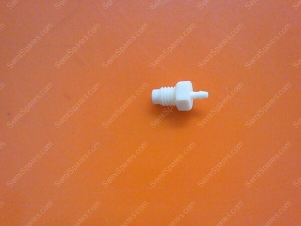 BF-0625-00 | BARB,16210-1,1/16"TO 1/16-27,WHITE NYLON,1 BAG OF 28 UNITS EACH