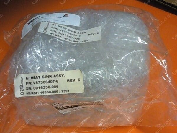 HT-0195-00 | HEAT SINK ASSY,V87306407, A7 - Image 2