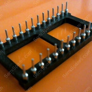 1828-AR111D | 28 PIN MACHINE IC SOCKET AUGAT