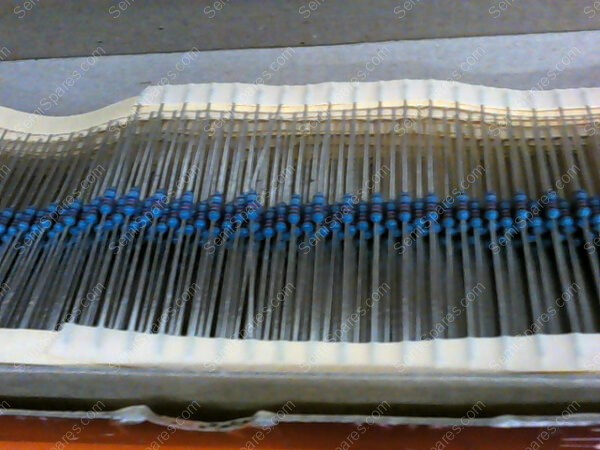 271-18.7K | 18.7K OHMS XICON 1/4W 1% METAL FILM RESISTORS - Image 2